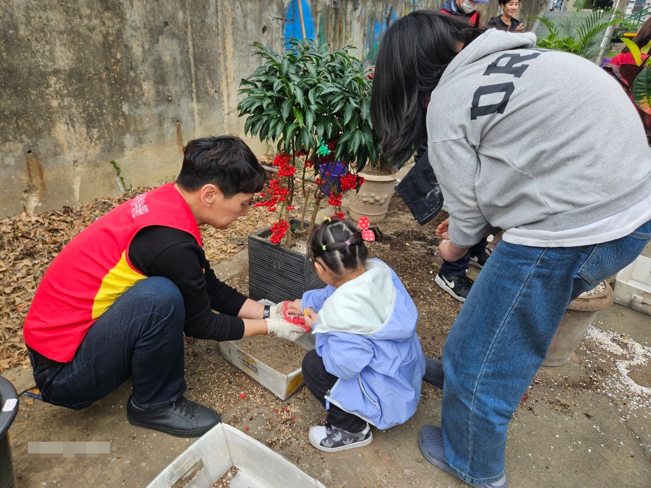 희망세움지역아동센터 2025년 제 12회 식목행사